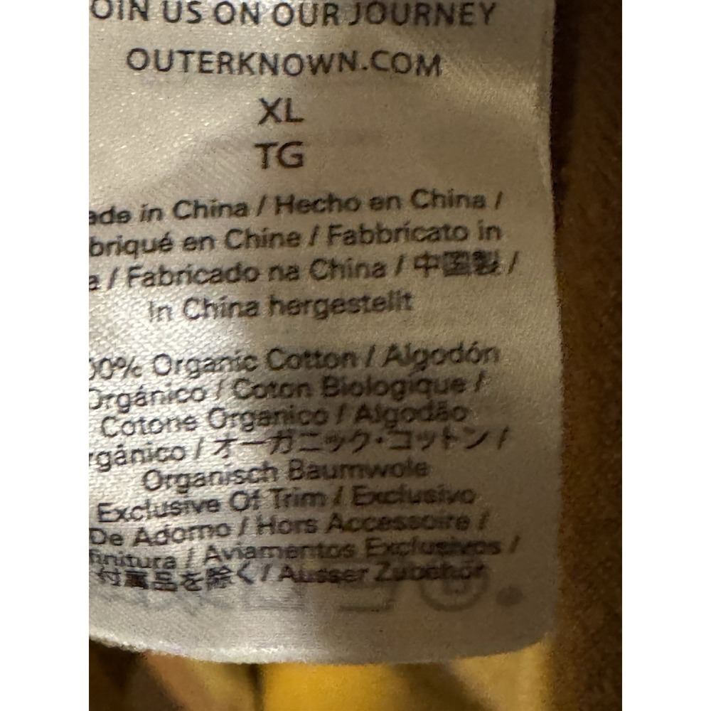 Outerknown Long Sleeve Transitional Flannel Xl Mu… - image 7